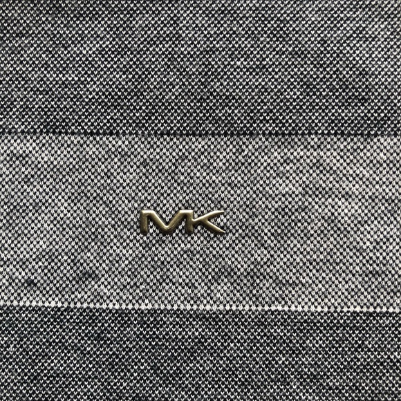 Michael Kors Gray Stripes Polo Shirt Men’s Size XL Short Sleeves Classic-Fit - Picture 13 of 16